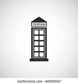 telephone box icon