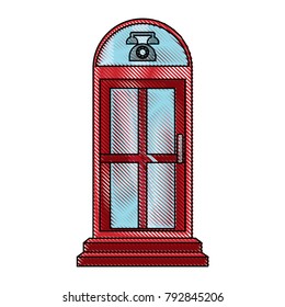 telephone box icon image