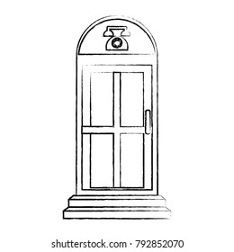 telephone box icon image