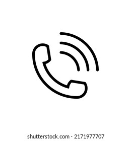 Telefonisches Rufsymbol für Apps und Websites