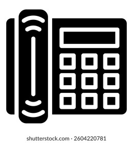 Telephone Call Icon Element For Design