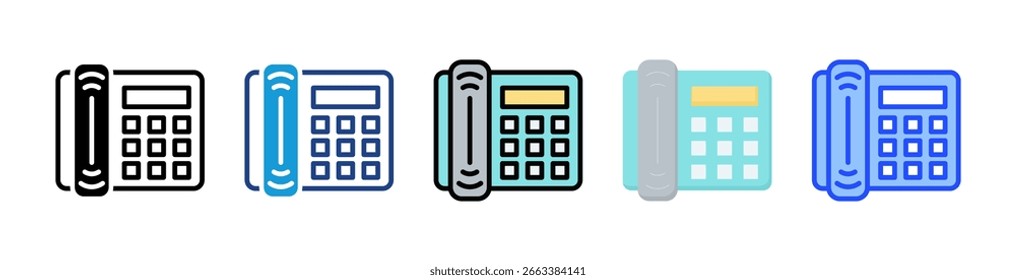 Elemento De Ícone De Telefonema Para Design