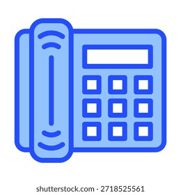 Telephone Call Icon Element For Design