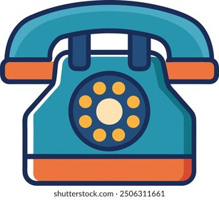 Icono de llamada telefónica Ilustración vectorial
