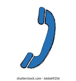 telephone call service center symbol
