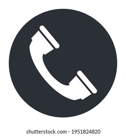 telephone call service silhouette icon