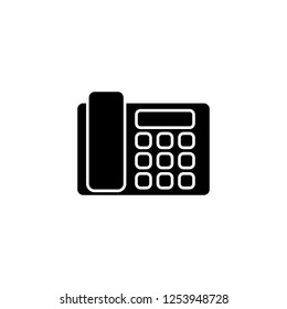 Telephone call vector icon