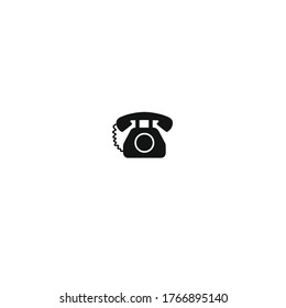 telephone call vector icon