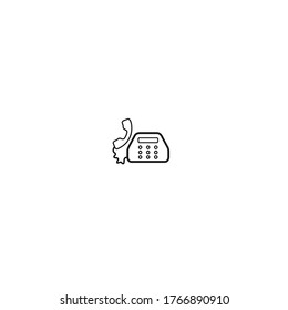 aplicaciones de iconos vectoriales de llamadas telefónicas