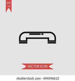 Telephone call vector icon, illustration symbol