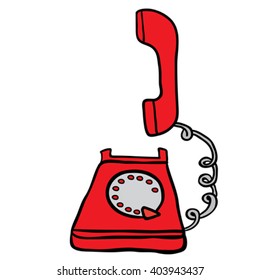 telephone cartoon
