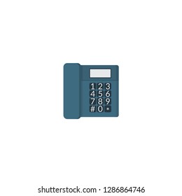 telephone cartoon illustration vector