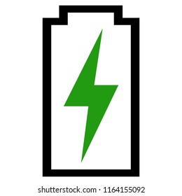 telephone charging icon.vector