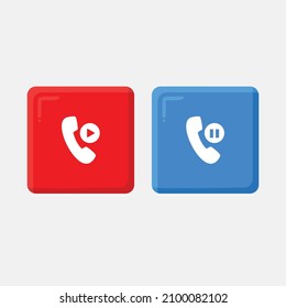 Telefone klassische 3D-Ikone-Set Vektorgrafik des modernen Trends im Stil der Glasmorphismus mit Farbverlauf. Die Kollektion umfasst 4 Symbole in einem einzigen Stil aus Wirtschaft, Finanzen, Website oder so weiter.