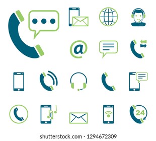 Telephone & Communication - Iconset (Icons)