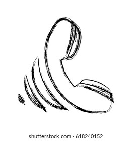Telephone communication symbol