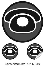 Telephone Concept Icons