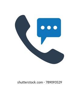 Telephone Conversation Icon