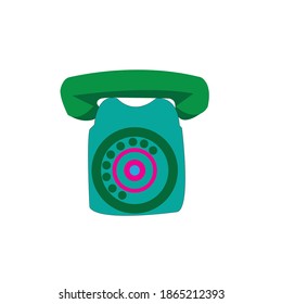 Telephone design vector ilustration icon logo templat