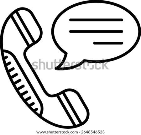Telephone Filled Style Icon Design
