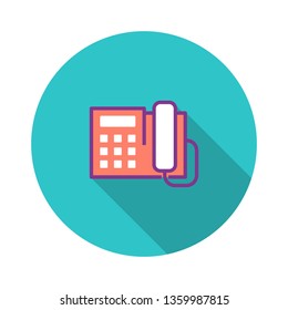Telephone Flat Icon