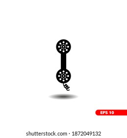 Telefonhandy-Symbol Vektor. Vertikales Telefone-Handgriff Vektorsymbol.