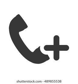 telephone handset icon