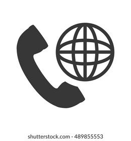 telephone handset icon