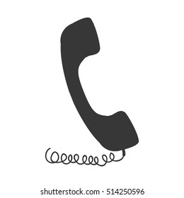 telephone handset icon