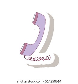 telephone handset icon