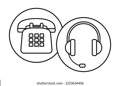 telephone and headset assistance