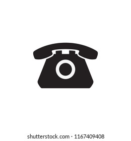 telephone hotline icon retro style 