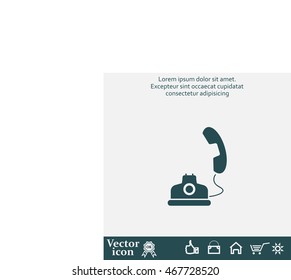 Telephone icon