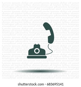 Telephone icon