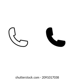 Telephone icon for apps and web sites