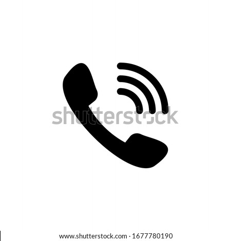 Telephone icon. Call, phone icon vector illustration