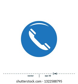 telephone icon collection vector 