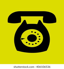 telephone icon design 