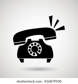 telephone icon  design 