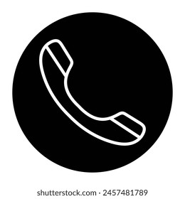 Telephone Icon Design For Personal And Commercial Use