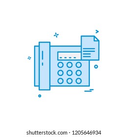 Telephone icon design vector