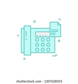 Telephone icon design vector