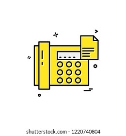 Telephone icon design vector