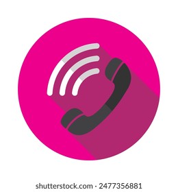 telephone icon design vector illustration