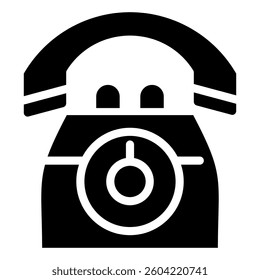 Telephone Icon Element For Design