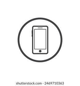 Icono de teléfono Vector de diseño plano