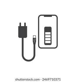 Telephone icon flat design vector