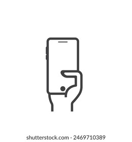 Telephone icon flat design vector
