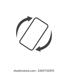 Icono de teléfono Vector de diseño plano
