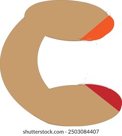 Telefonsymbol mit grafischem Hintergrund
